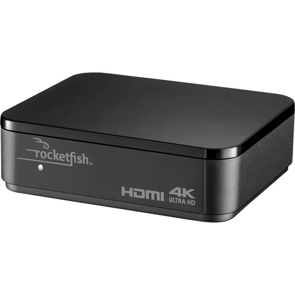 Rocketfish™ - 2-Output HDMI Splitter with 4K and HDR Pass-Through - Black - Picture 4 of 4